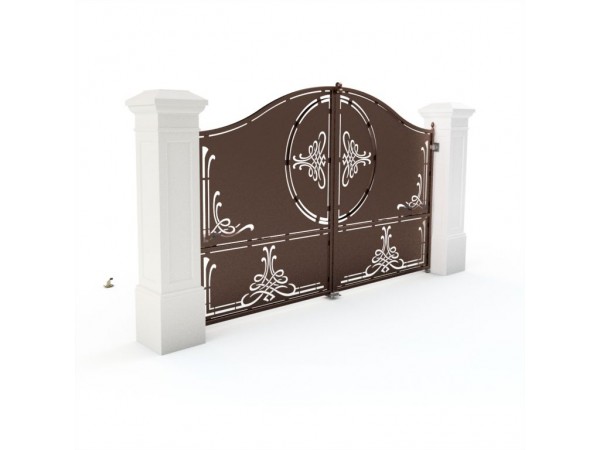 Porti metalice tabla decupata model lira 450x200 cm
